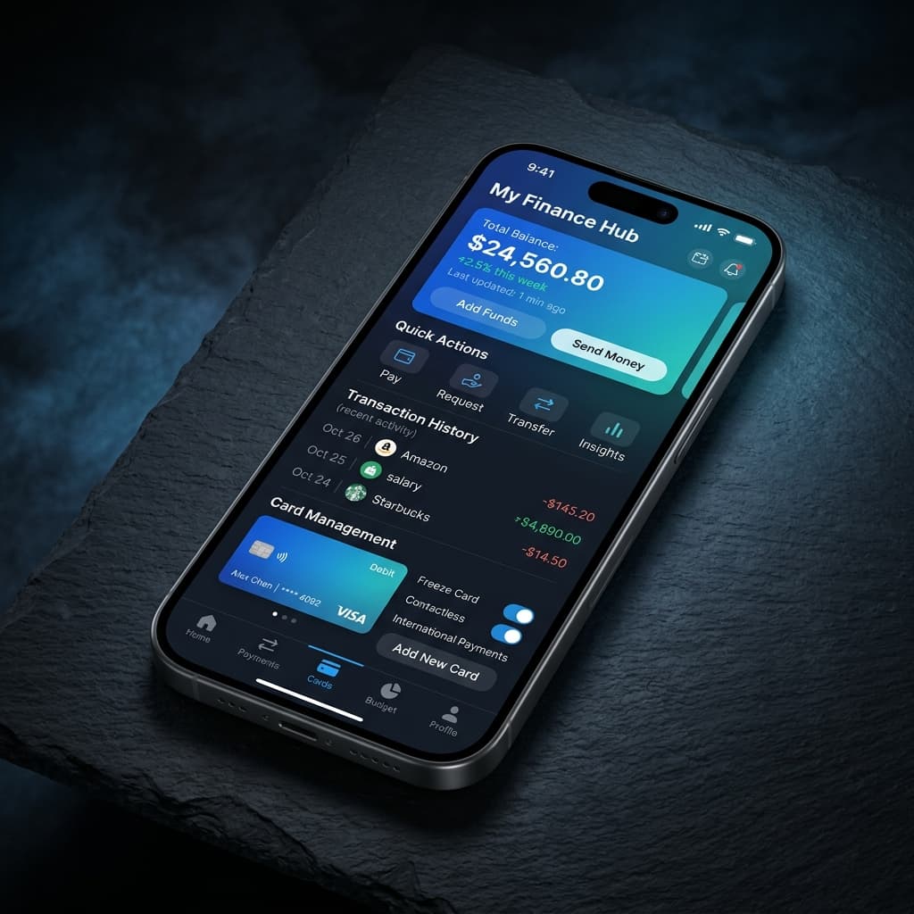 FinPay — Digital Banking Platform